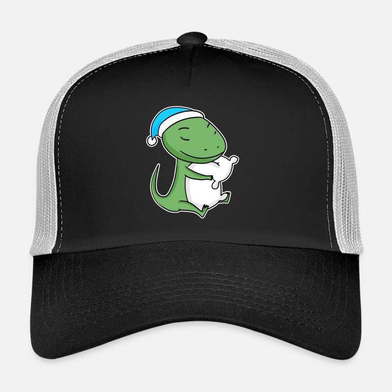 Lizard with pillow and sleepy cap Trucker Cap