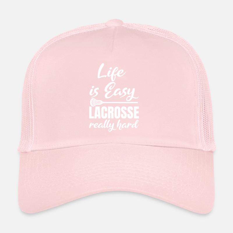 Lacrosse Player Motivation Trucker Cap