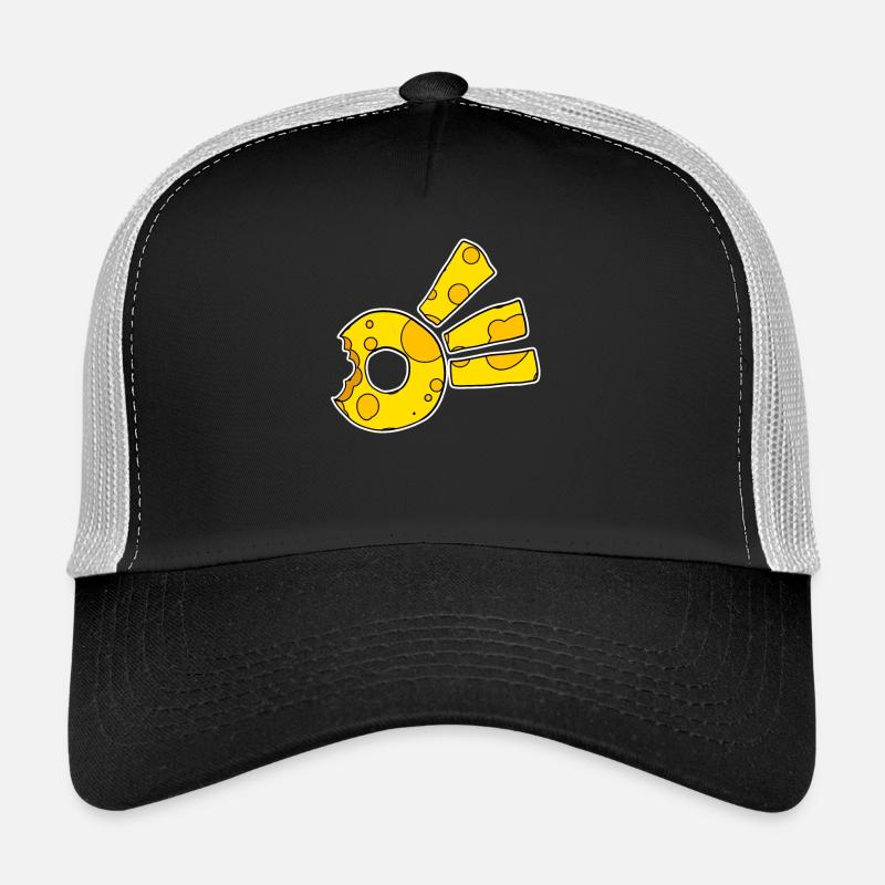 Symbole de la comète du fromage Casquette trucker 