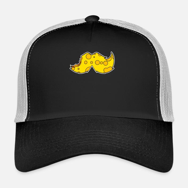 Mustache Mustache Beard Cheese Trucker Cap