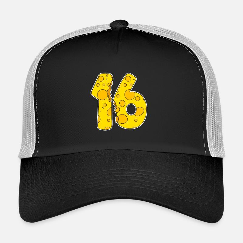16 Year Old Funny Cheese Trucker Cap