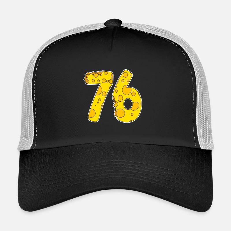 76 ans de Lustig Käse Casquette trucker 