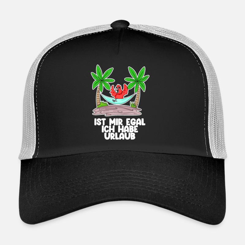 Urlaub Spruch Sprüche Trucker Cap
