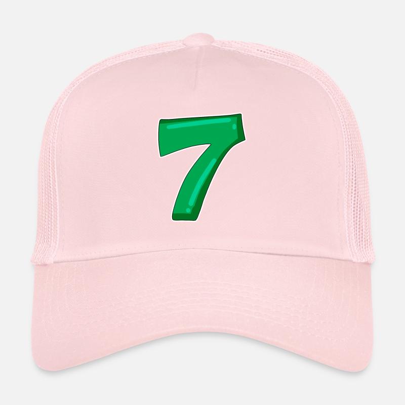 Numéro 7 Numéro Casquette trucker 