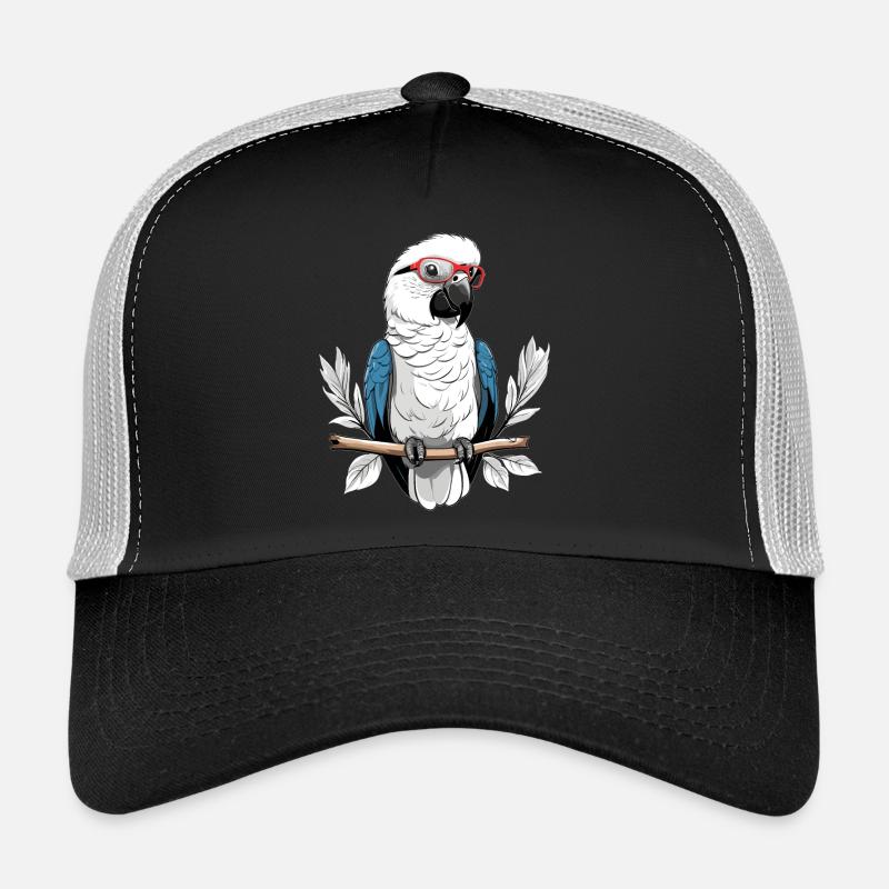 Papagei mit Brille Trucker Cap