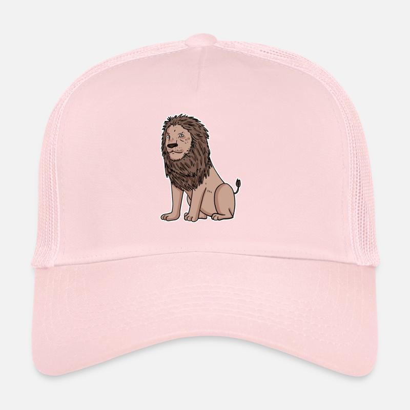 Lion Motif Casquette trucker 