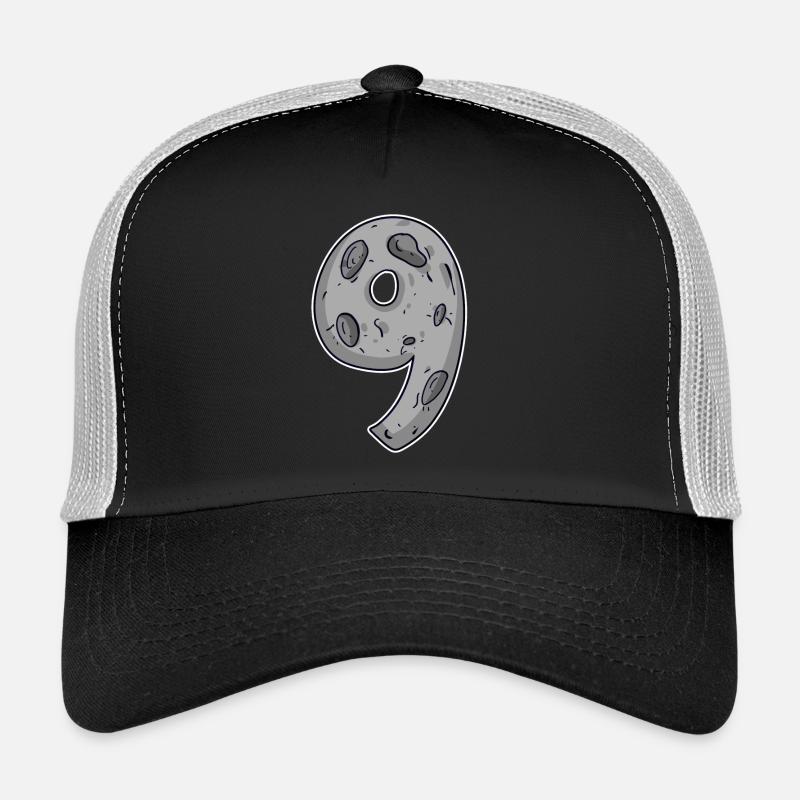 Neuf - 9 Motif de la lune Casquette trucker 