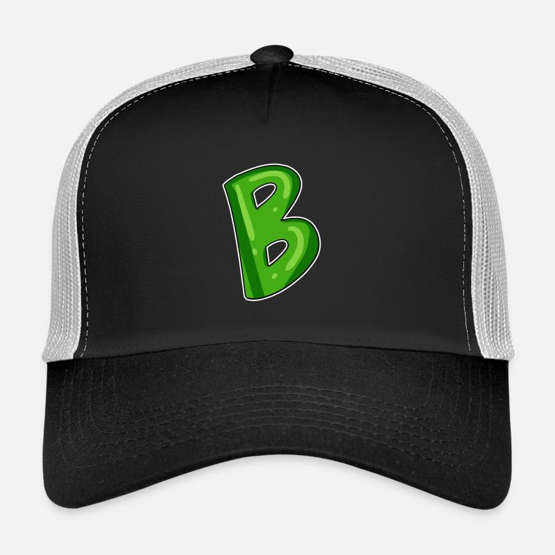 point B - point initial B Casquette trucker 