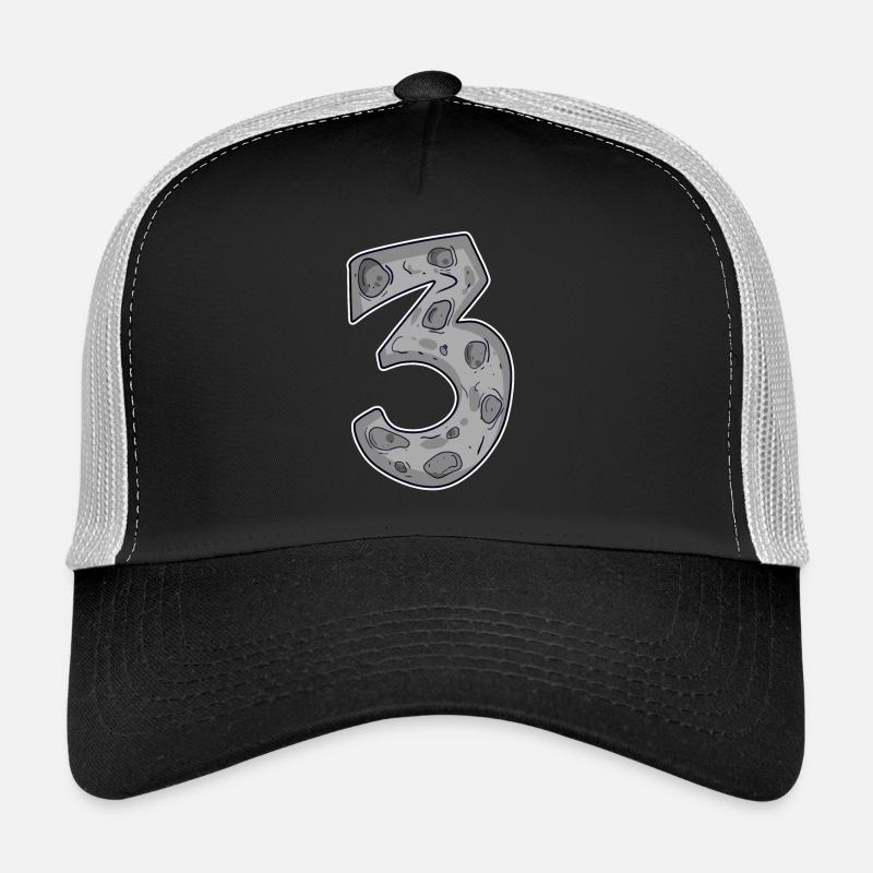 Trois - 3 - Numéro 3 - Numéro 3 Casquette trucker 