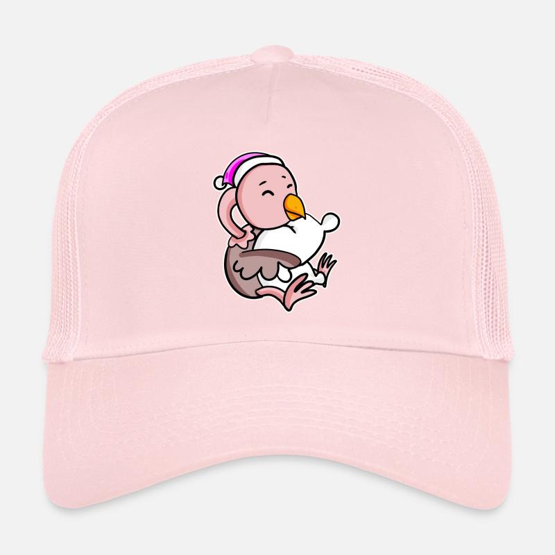 Strauß Müde Ausschlafen Schlafen Mädchen Trucker Cap