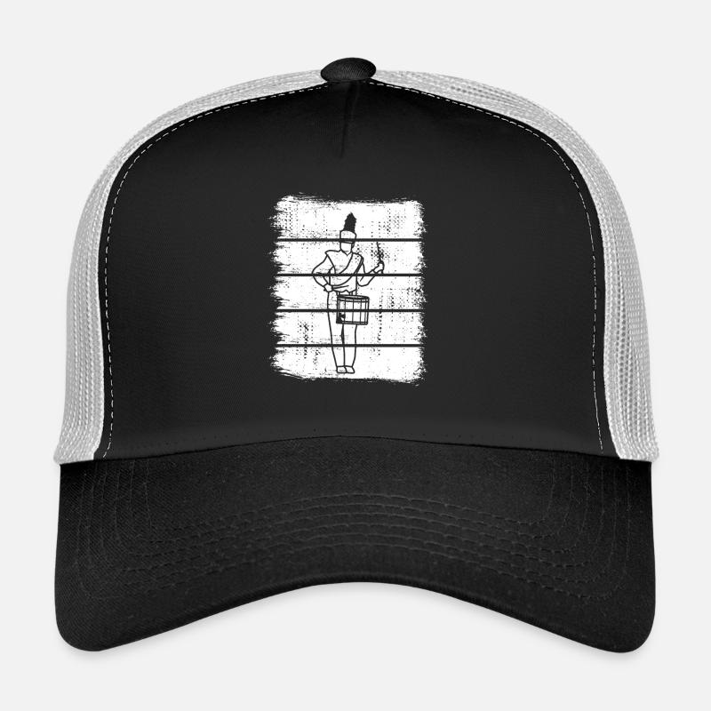 Drummer Sketch Trucker Cap