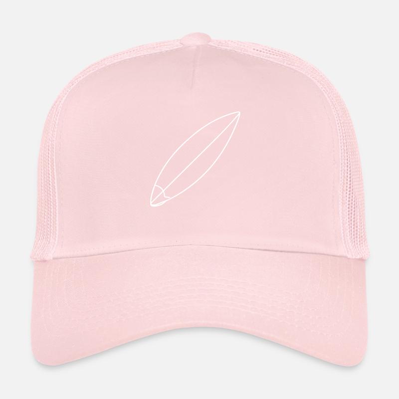 Dessin de planche de surf Casquette trucker 