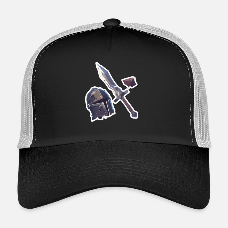 Objets RPG Casque d’épée T-shirt RPG Casquette trucker 