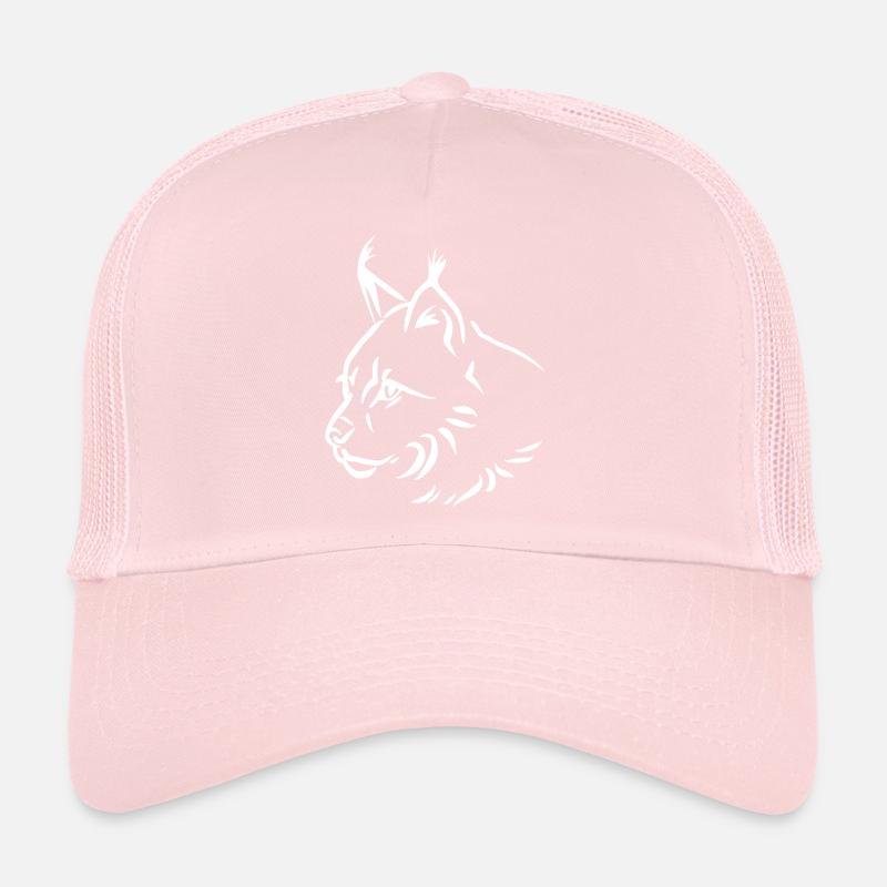 Lynx Portrait Casquette trucker 