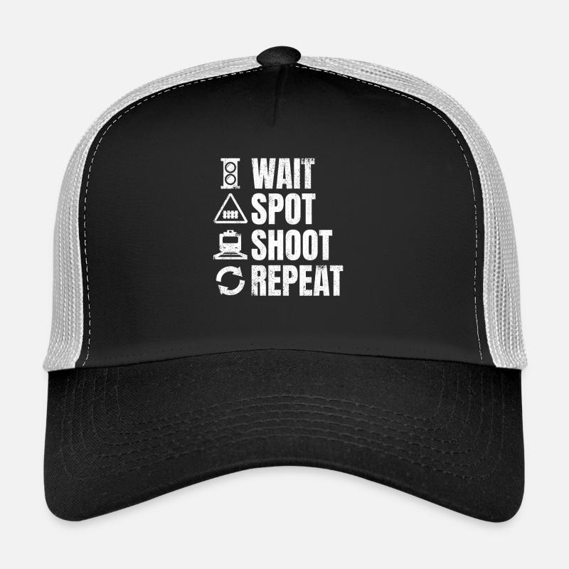 Trainspotter schedule Trucker Cap