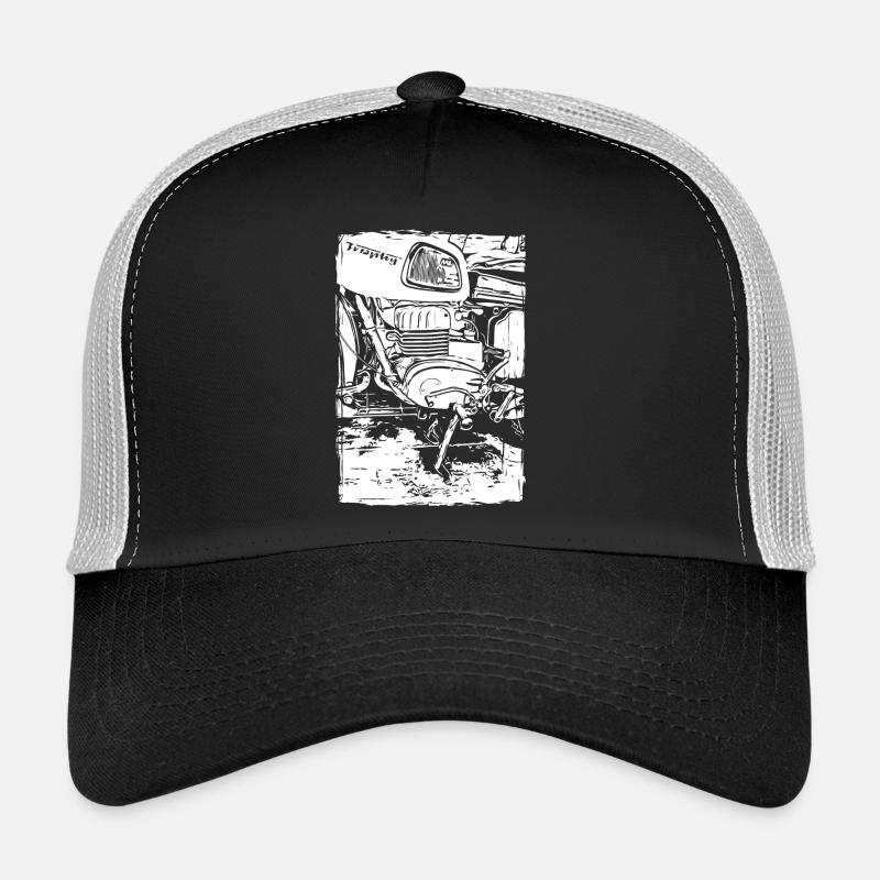 MZ ES 250 Engine Block Footprint Trucker Cap