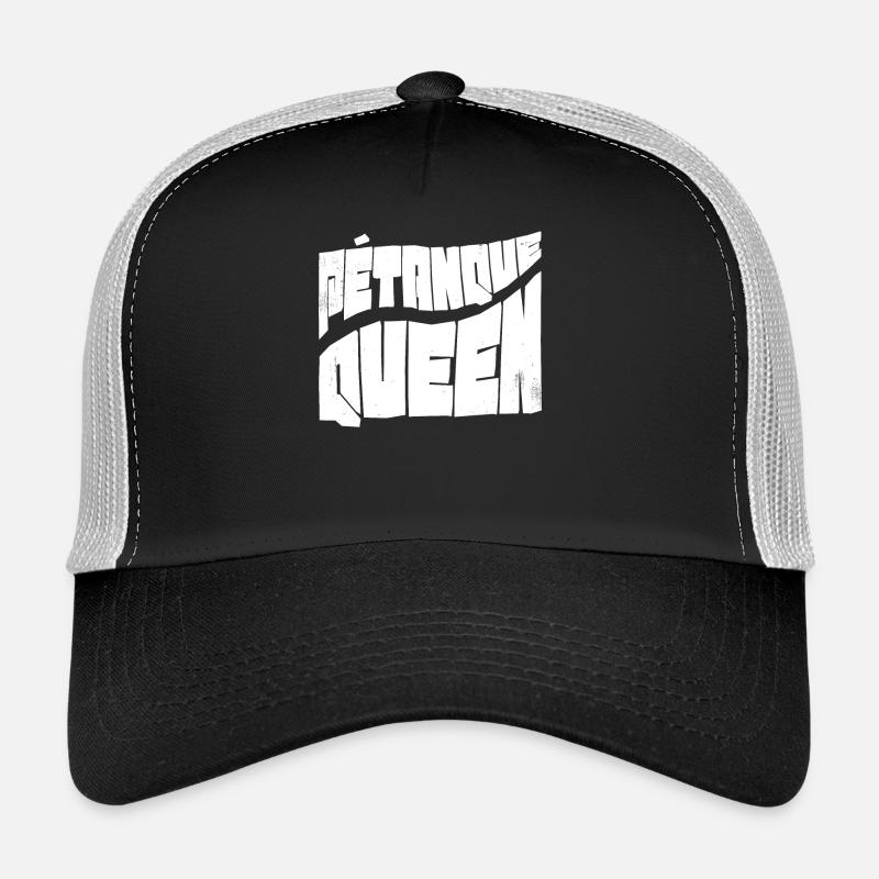 Boules de pétanque Queen pour pétanque Boules de pétanque Casquette trucker 