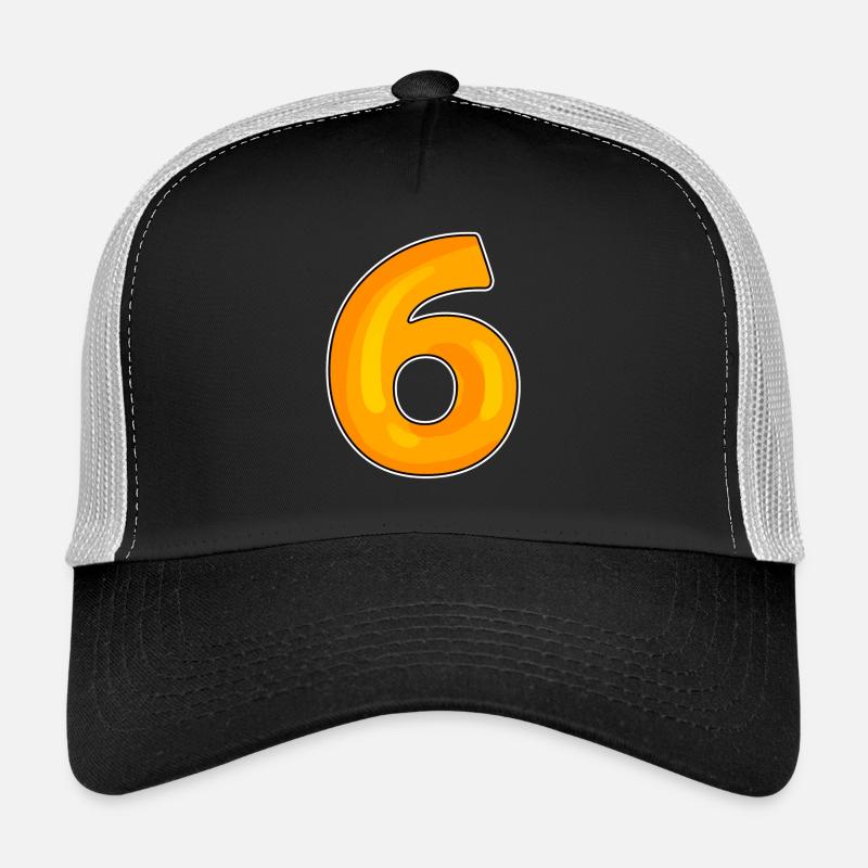 Six Numéro 6 Numéro Casquette trucker 