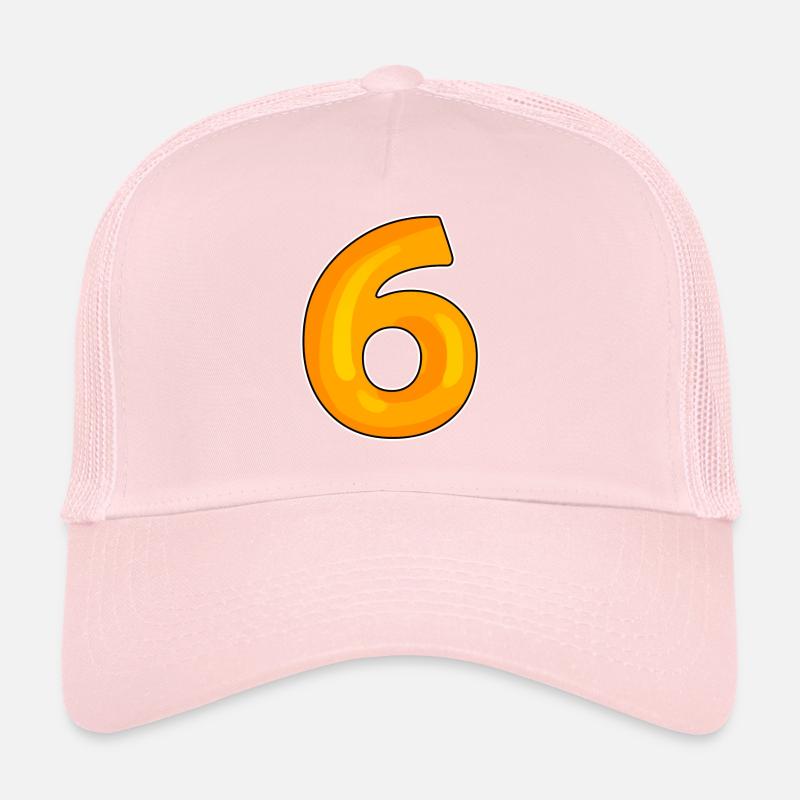 Six Numéro 6 Numéro Casquette trucker 