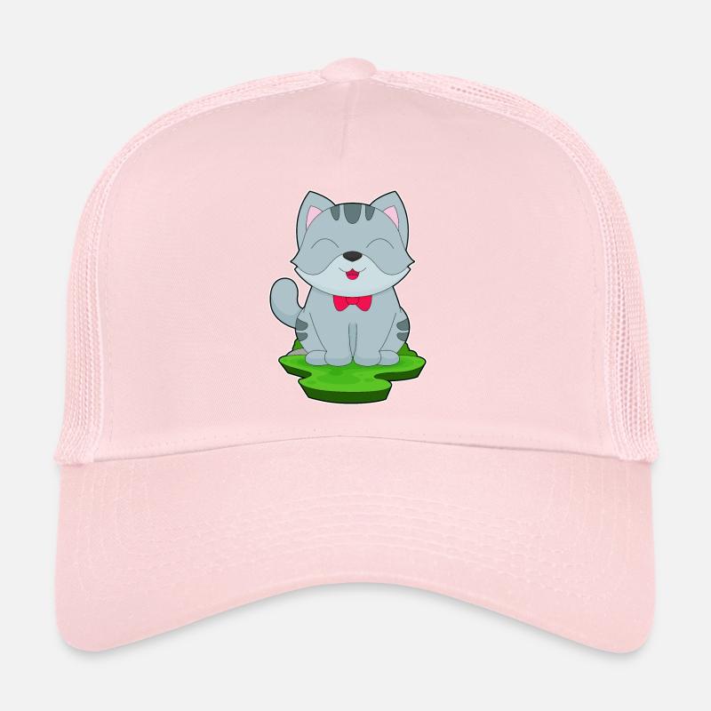 Cat Bow Trucker Cap