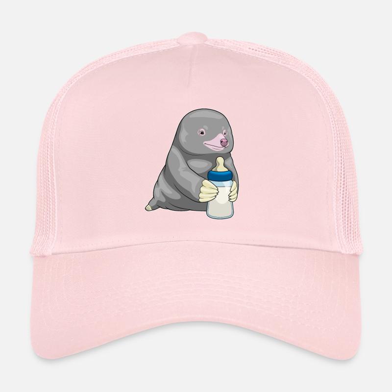 Mole Lait de biberon Casquette trucker 