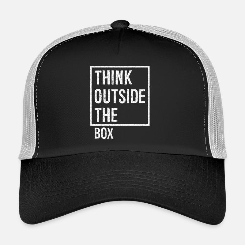Sortez des sentiers battus - Casquette trucker  - noir/gris pierre
