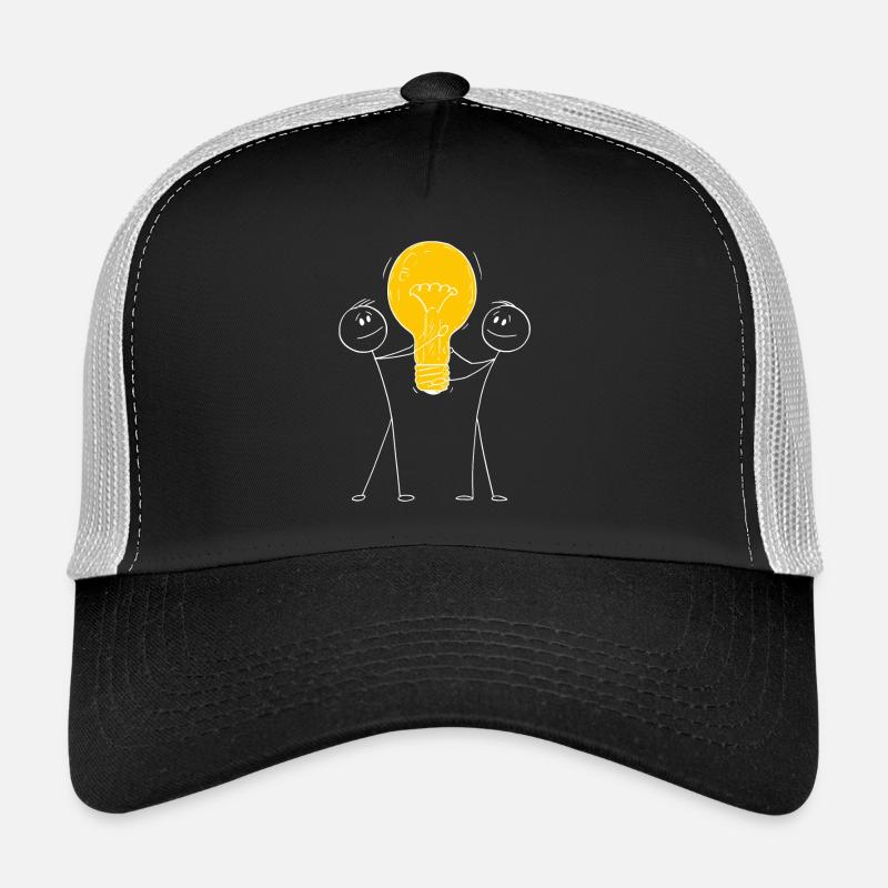 Inner light illuminate the outside Trucker Cap