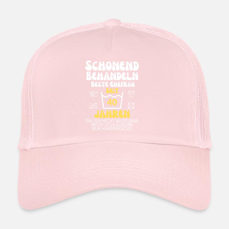 Traitement doux pendant 40 ans Casquette trucker 