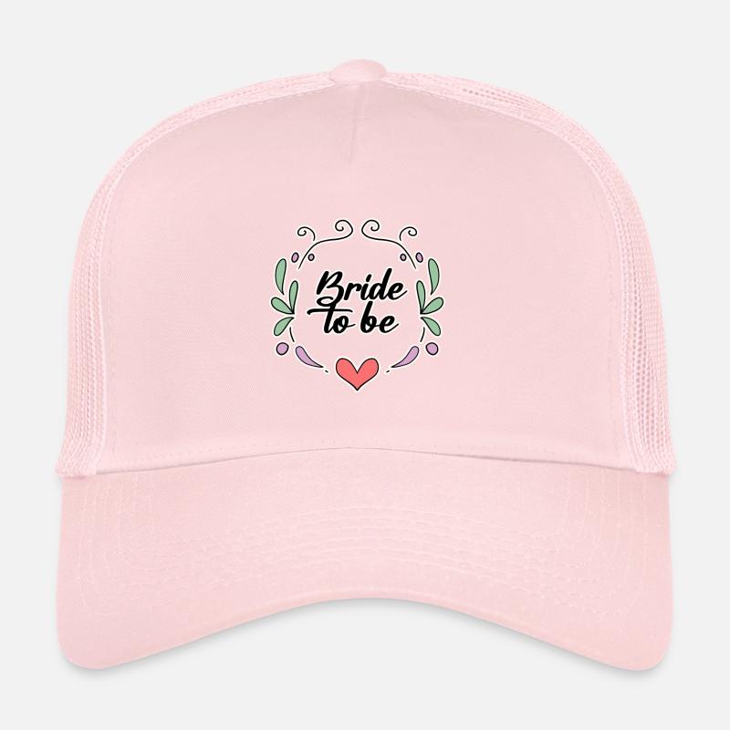 Motif de dicton de mariée Casquette trucker 