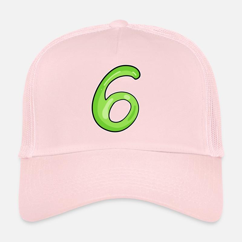 6 vert Casquette trucker 