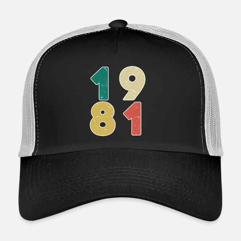 1981 - Année 1981 - Année 1981 Casquette trucker 