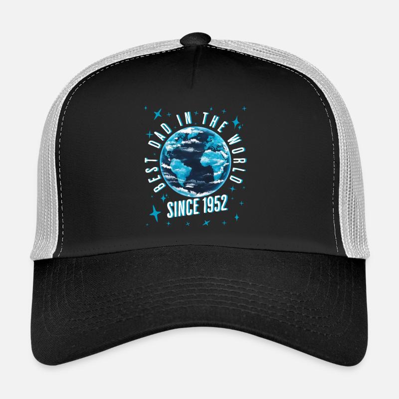 Bester Papa der Welt seit 1952 Vatertag Trucker Cap