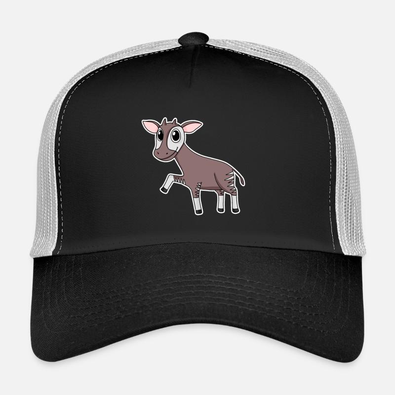 Okapi Waldgiraffe motiv Trucker Cap