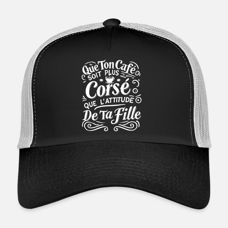Attitude Caféiné Casquette trucker 