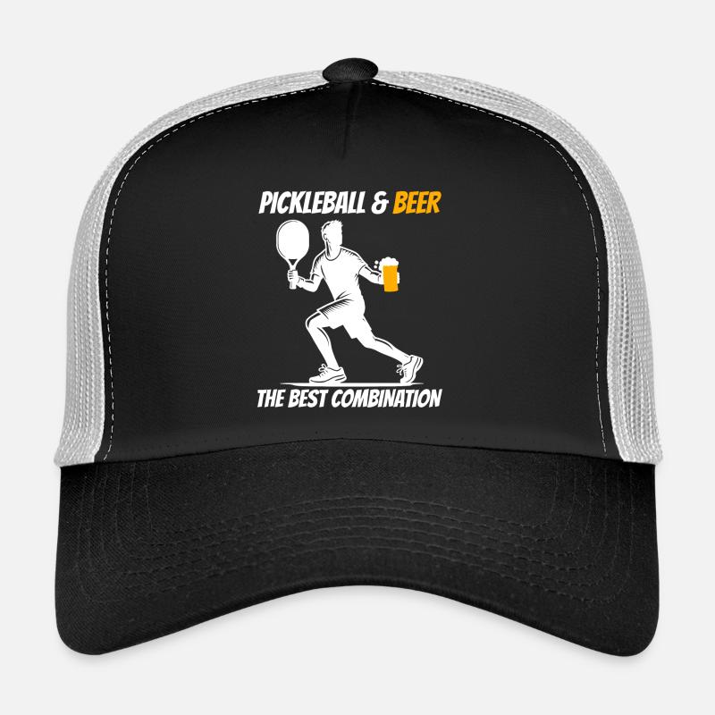 Pickleball & Beer The Best Combination Trucker Cap