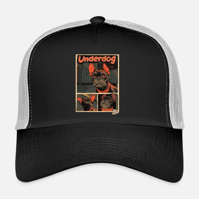 Le petit chien est l’étranger Casquette trucker 