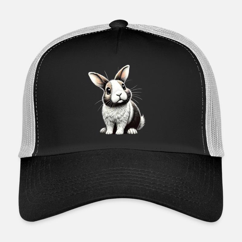 Entzückende Hasenillustration Trucker Cap
