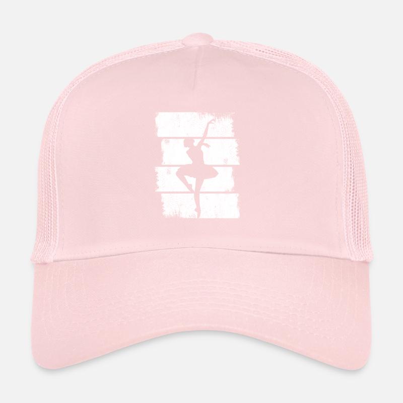 Dessin de danseuse de ballet Casquette trucker 