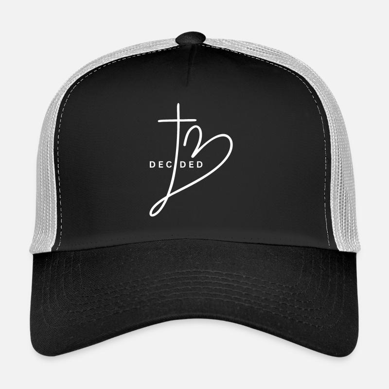 Decided - Trucker Cap - Schwarz/Steingrau