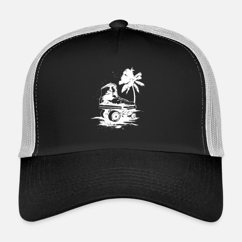 Dessin de patins à roulettes Casquette trucker 