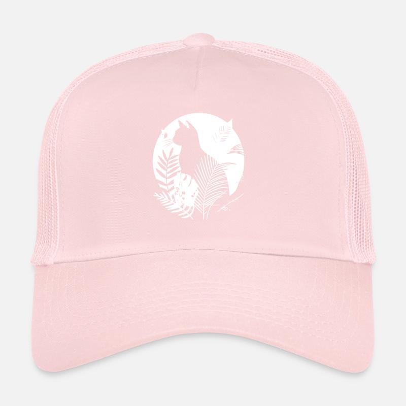 Illustration de chats Casquette trucker 