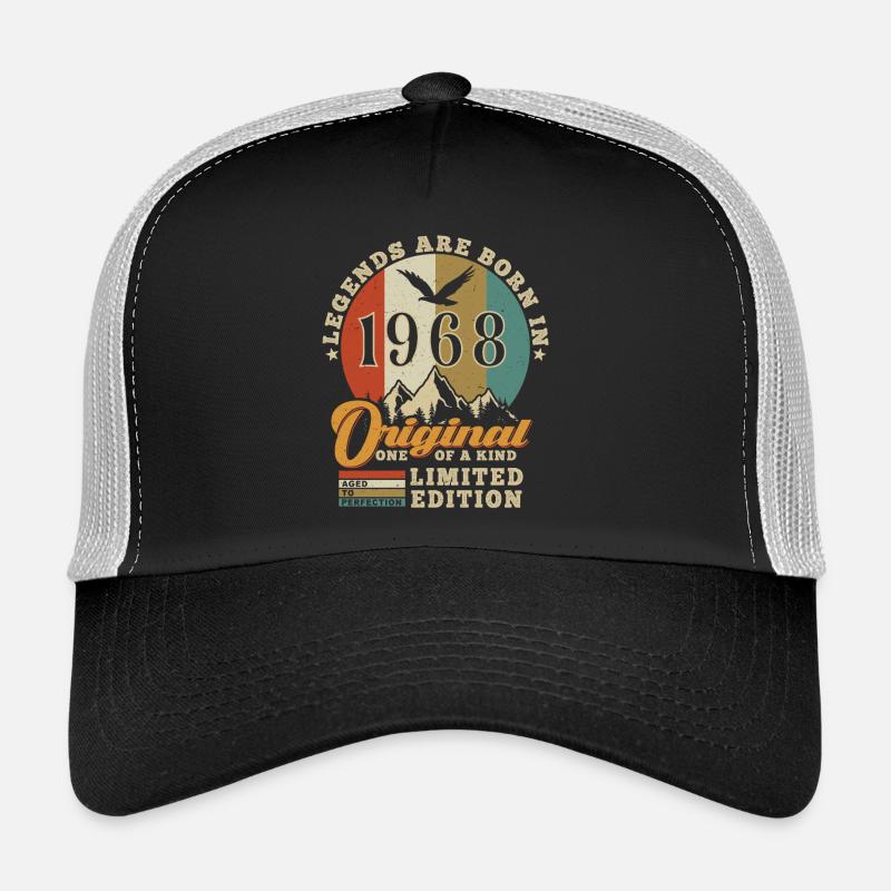 Original 1968 Cadeau D'anniversaire 1968 Authentic Casquette trucker 