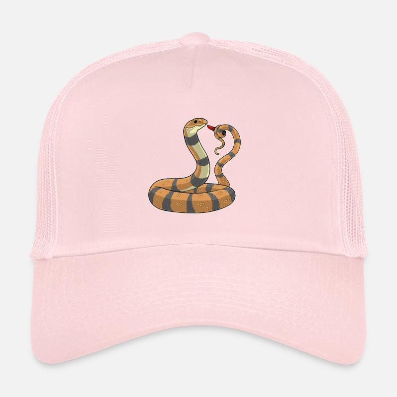 Snake Lipstick Trucker Cap