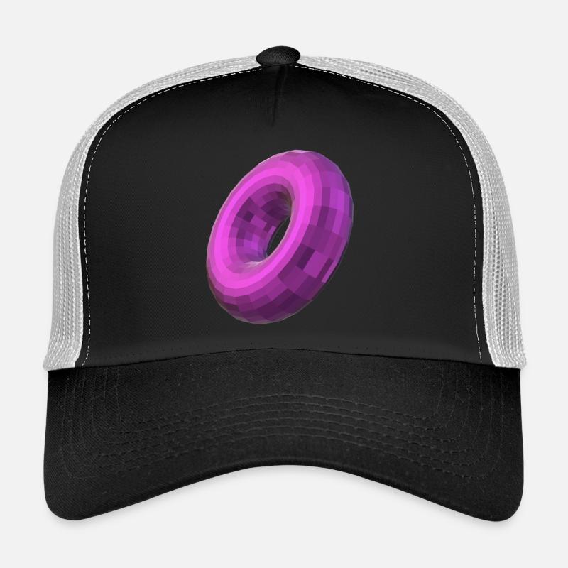 Metallic Torus - Trucker Cap - black/stone grey