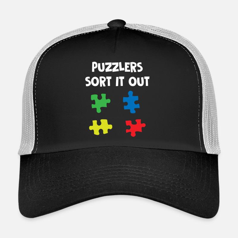 Puzzlers Sort It Out Trucker Cap