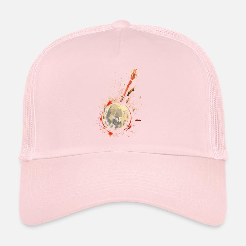 Banjo Éclaboussures de Couleur Casquette trucker 