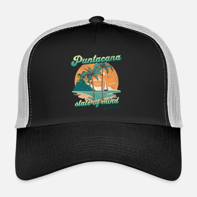 puntacana Stato d'animo Vintage Beach Cappellino sportivo