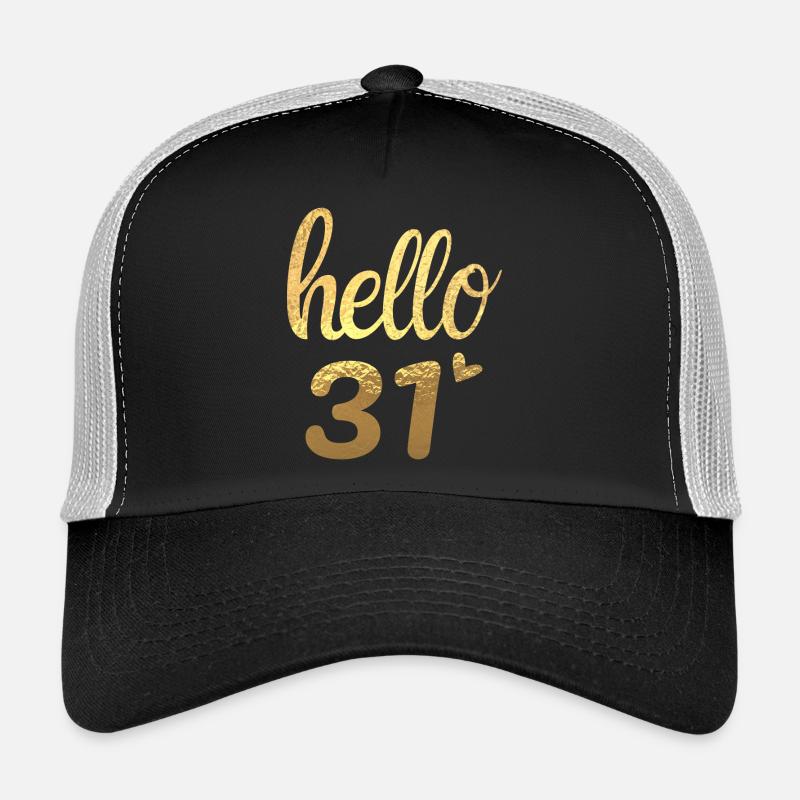 Hallo 31 Gold Trucker Cap