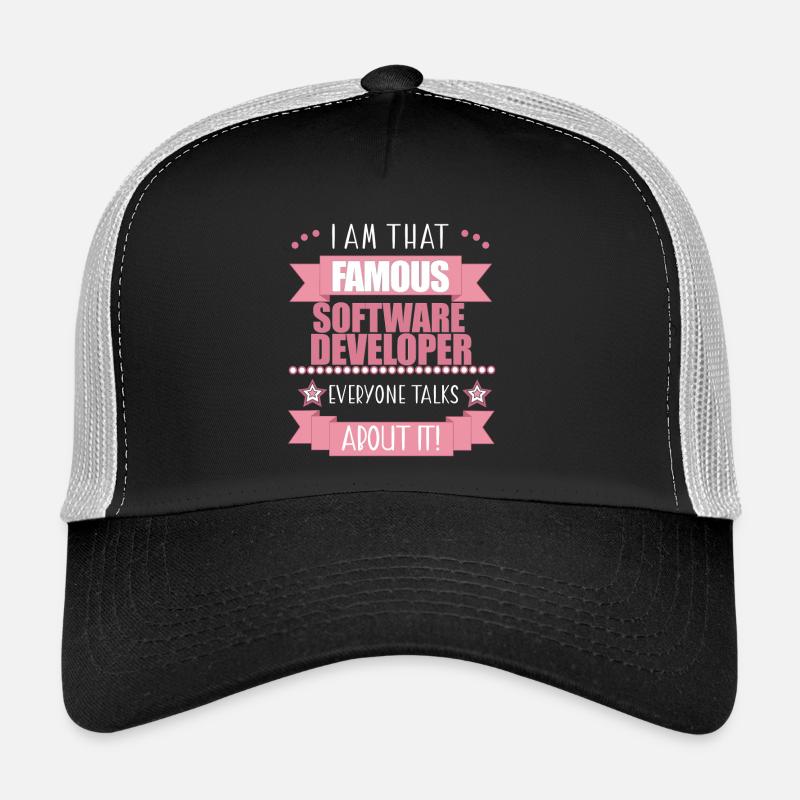 Software Developer Profession Ladies Gift Trucker Cap