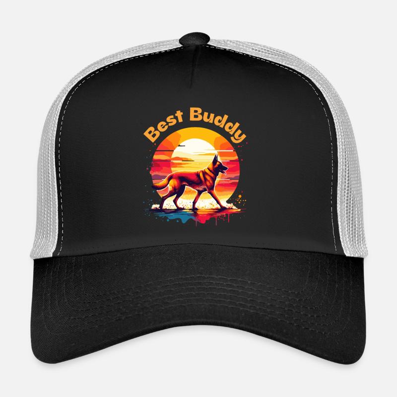 Best Buddy Malinois Trucker Cap
